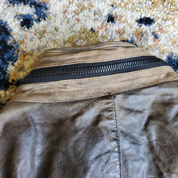 MAURITIUS Cove‎ Leather Jacket - Picture 12 of 15